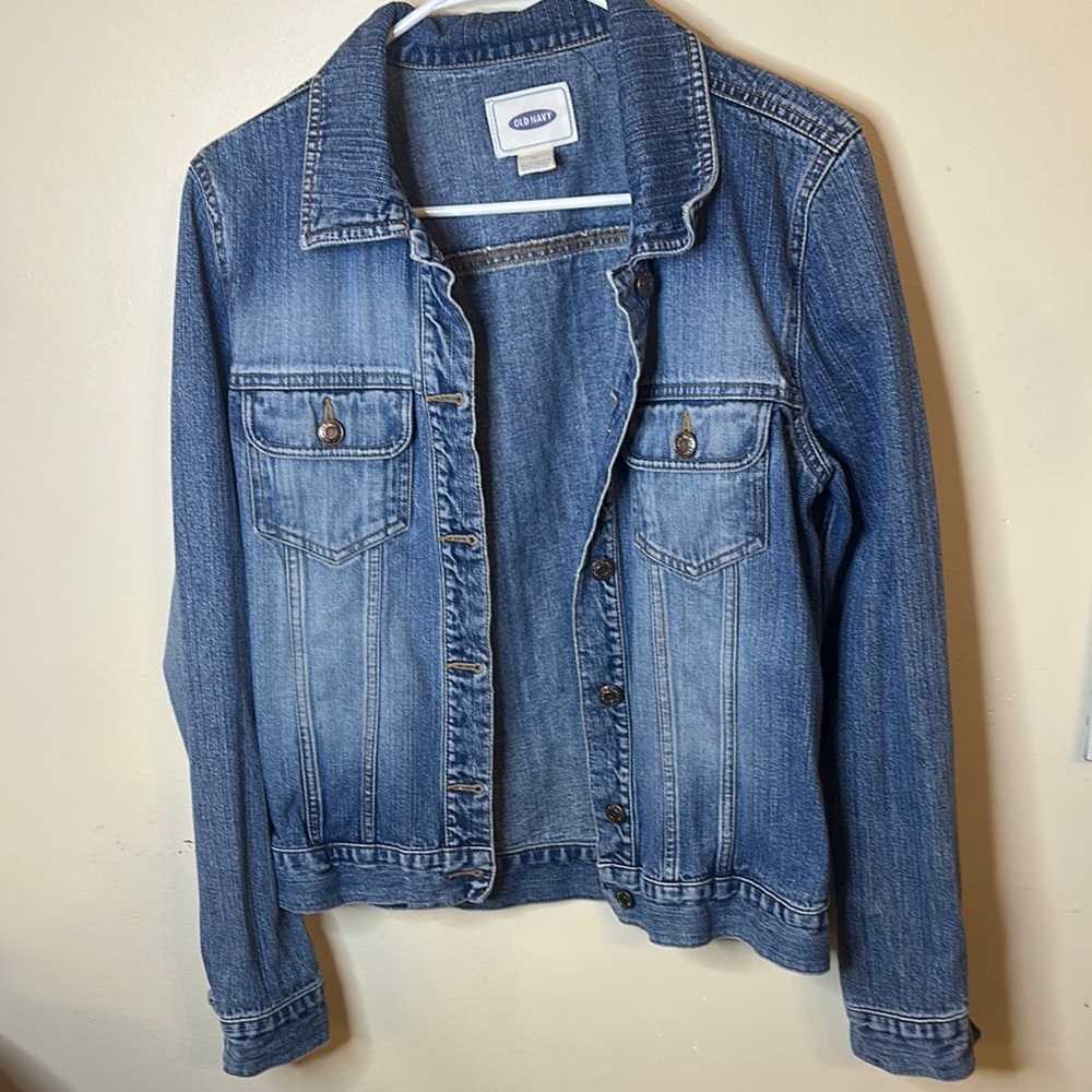 Old Navy Women's Blue Denim Jacket